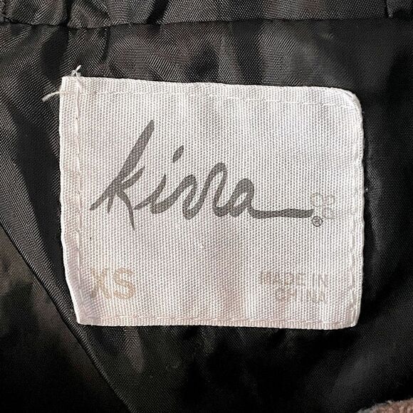 Kirra by PacSun, Multicolored, Lined, Recycled Wool, Hooded Jacket. Size XS - Picture 6 of 8